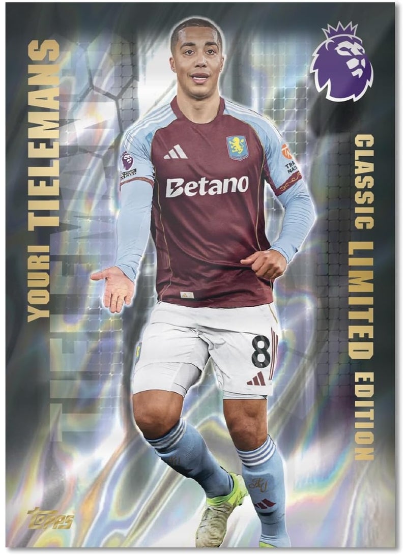 توبس Topps Premier League 2025/26 Starter Pack | Includes 10 New Trading Cards, Binder, Checklist + 1 Gold Lion Card - Image 4