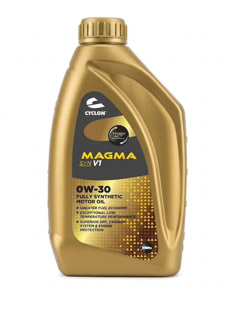 زيت موتور سايكلون ماجما سن V1 0W-30 - سعة 1 لتر