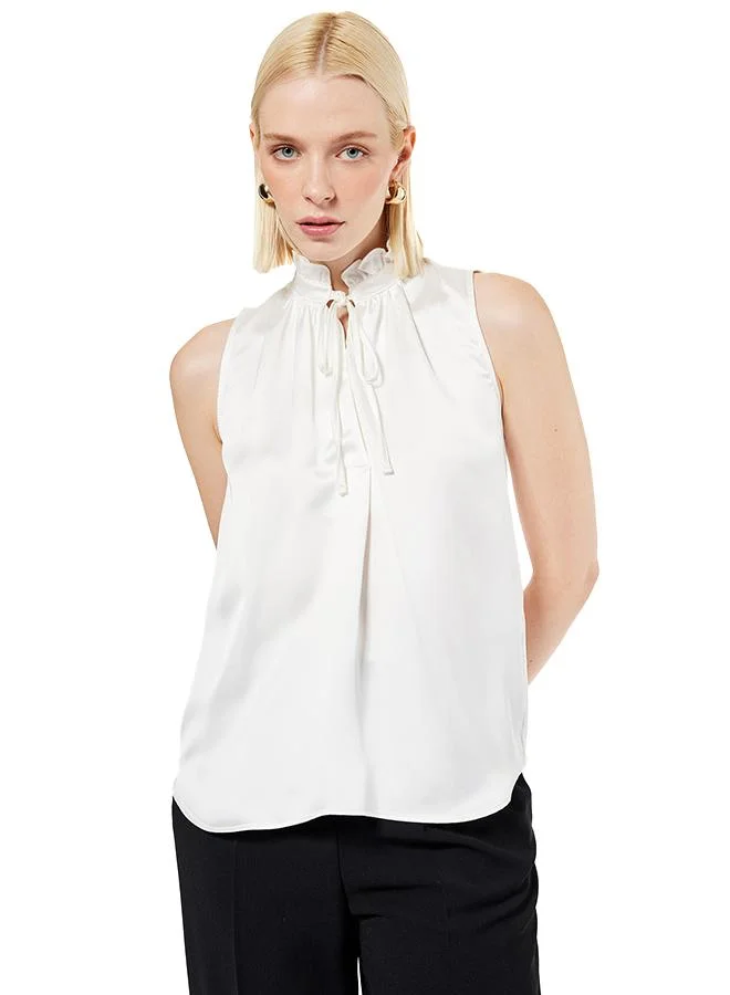 Koton  Sleeveless Satin Blouse for Women | Best Price UAE