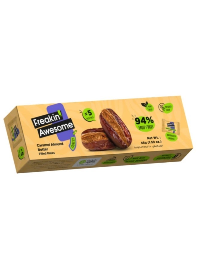 Filled Dates Caramel Almond Butter - 5pcs