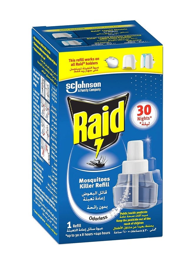 RAID Fast Action Electric Mosquito Killer Refill 30 Nights 21ml - Image 1