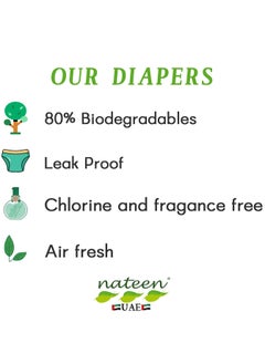 nateen Nateen Hospeen Adult Diapers Pants,Period Pants for Sanitary Protection,Medium,Waist Size 60-110cm,10 Count Day Adult Pull Ups,Panty Style Sanitary Pads for Women,Super Soft Fit.  - Image 2