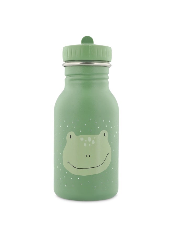 Trixie Stainless Steel Water Bottle - 350ml - Mr. Frog - Image 1