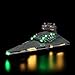 Kyglaring LED Light Kit Compatible with Lego Imperial Star Destroyer 75394 Building Blocks Upgraded Lighting Accessories for 75394 Model Set Lights Only Model Not Included Classic Version - Image 2