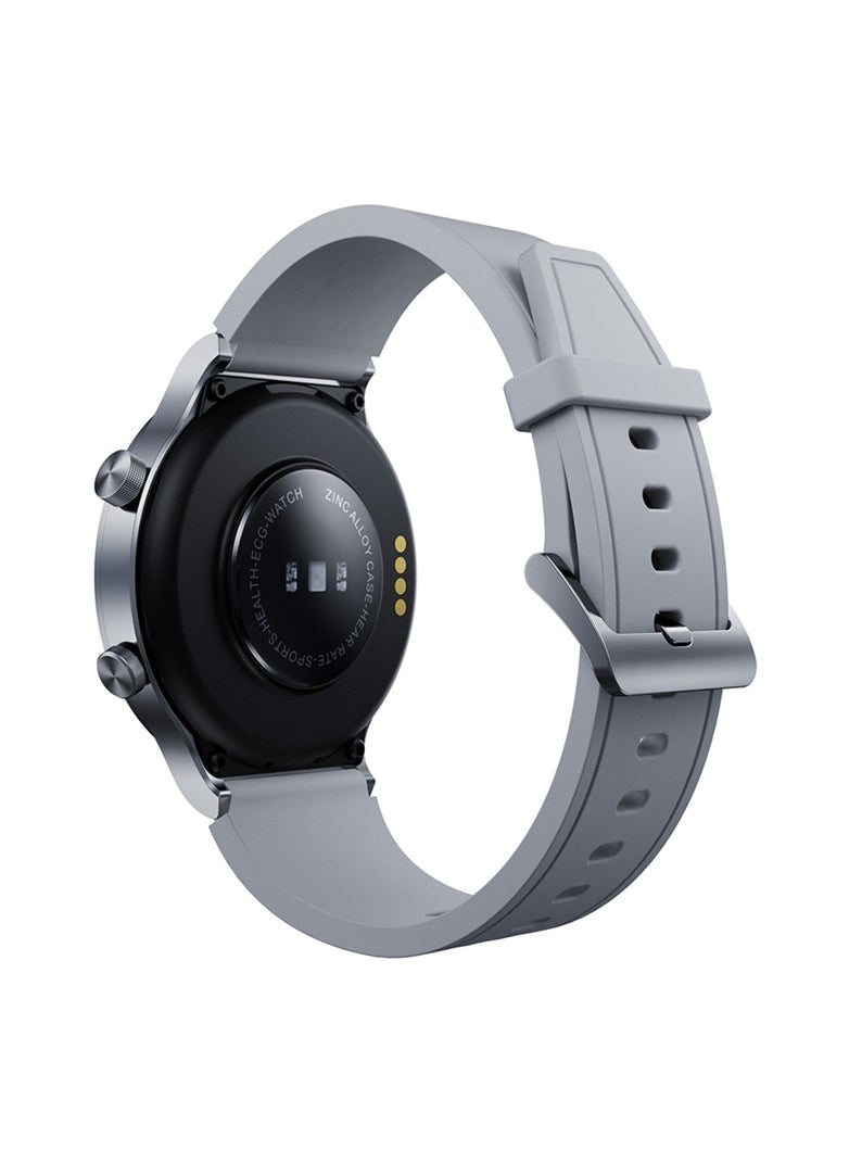 Kumi KUMI GT5 Pro Smartwatch 1.32'' HD Screen with Bluetooth Call Multiple Sport Modes Heart Health SpO2 Measurement - Sliver  - Image 2