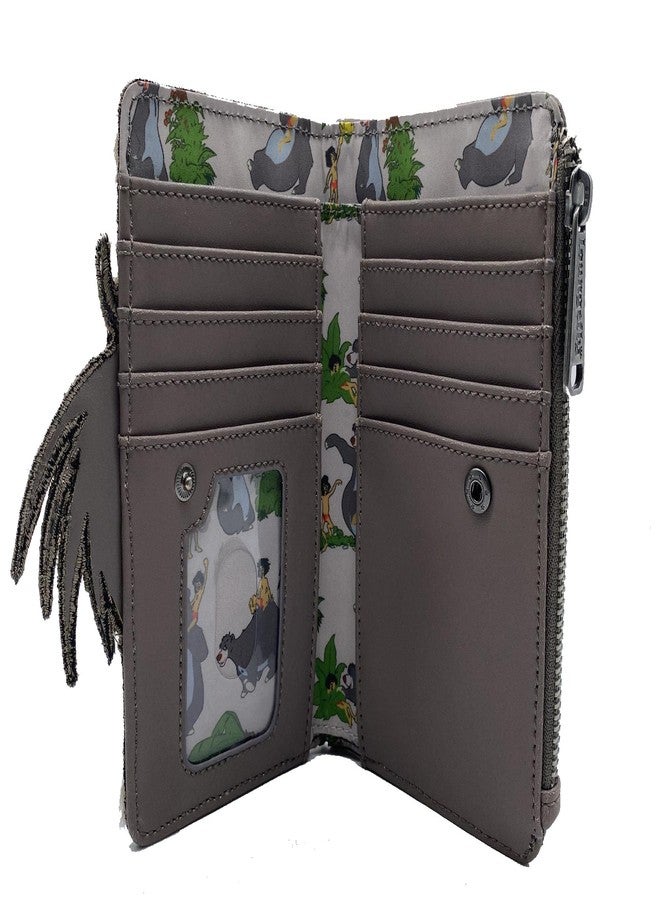 Loungefly Jungle Book Baloo Bear Plush Cosplay Flap Wallet - Image 2