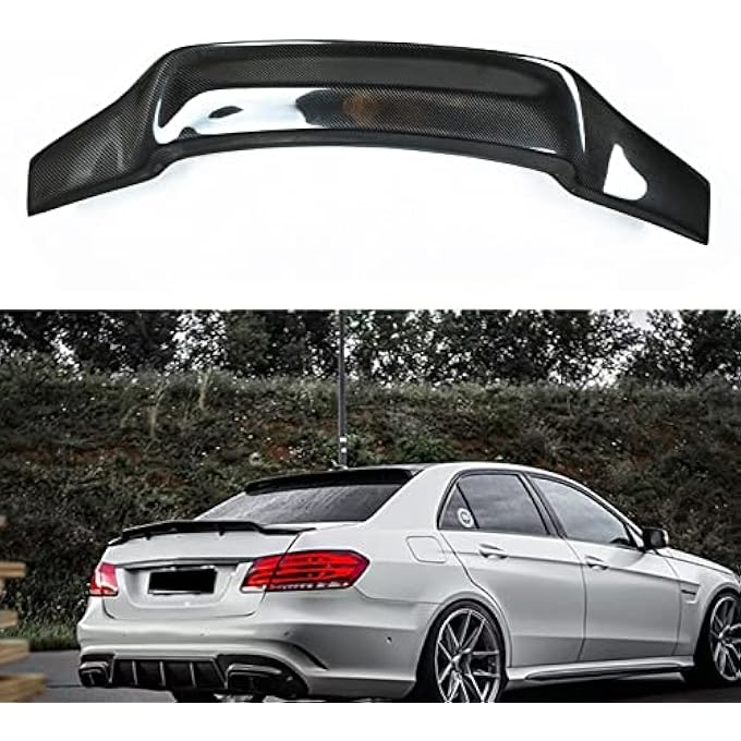 AUSMILA جناح سبويلر علوي للصندوق الخلفي لمرسيدس بنز W212 E-Class E63 2010-2016 2014 - Image 1