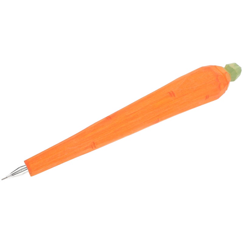 2pcs Gel Pen Carrot Pen Signature Pen Stationery Supply Cartoon Pen Carrot Shape Pen - Image 2