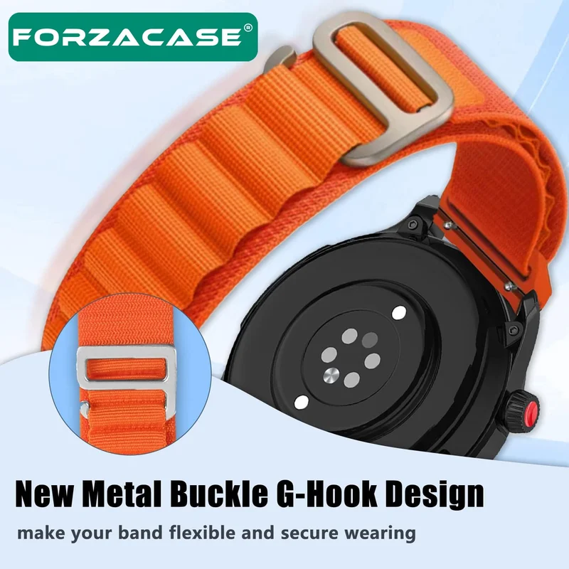فورزاكاس Fabric Strap with Hook for Huawei Watch GT2 42MM - FC246