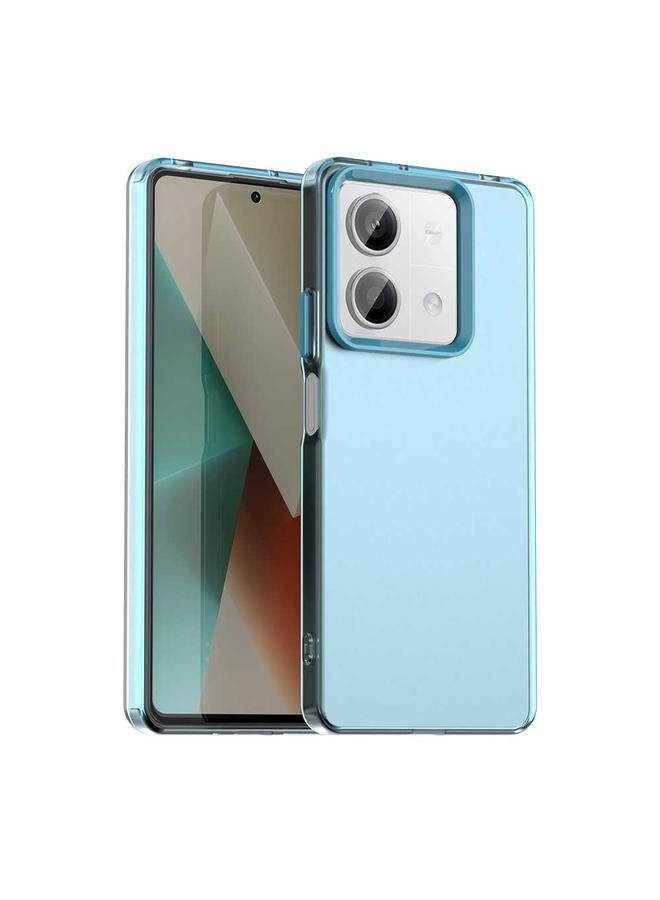 اس-توب جراب لهاتف Redmi Note 13 5G Candy PC Hybrid TPU مقاوم للصدمات - Image 1