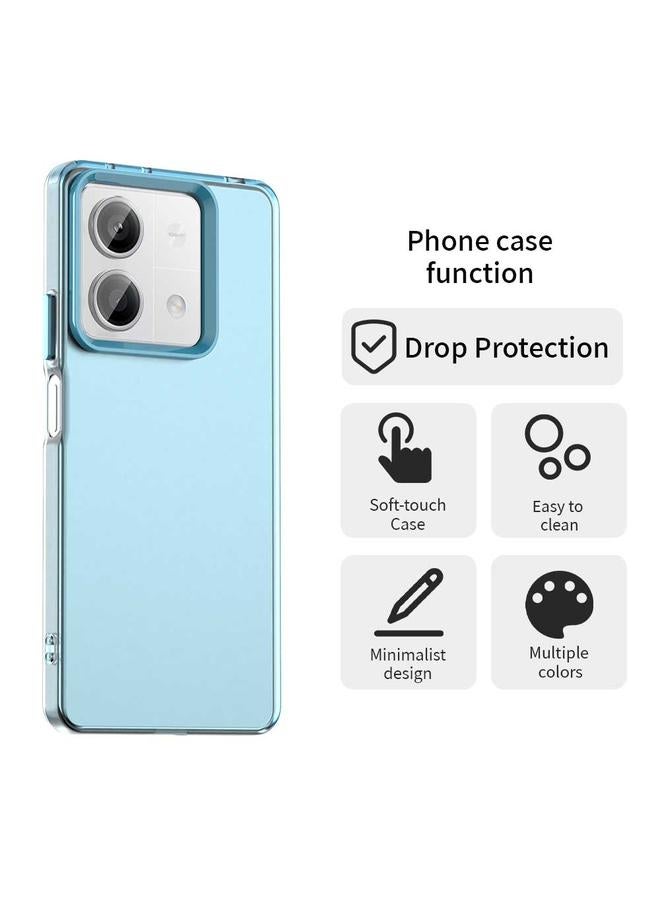 اس-توب جراب لهاتف Redmi Note 13 5G Candy PC Hybrid TPU مقاوم للصدمات - Image 4