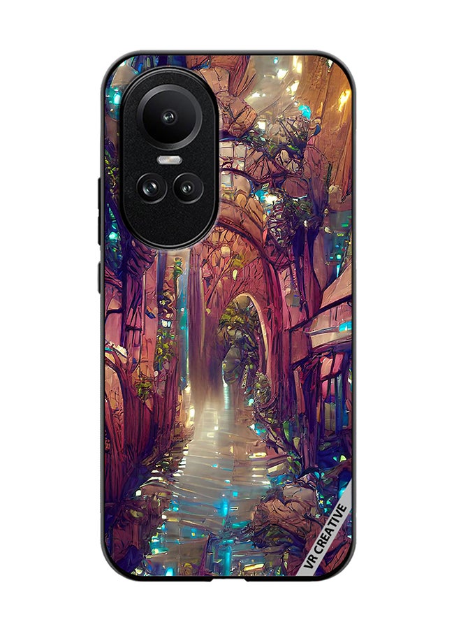VR CREATIVE Protective Case Cover For Oppo Reno 10 Pro Design Multicolour - Image 1