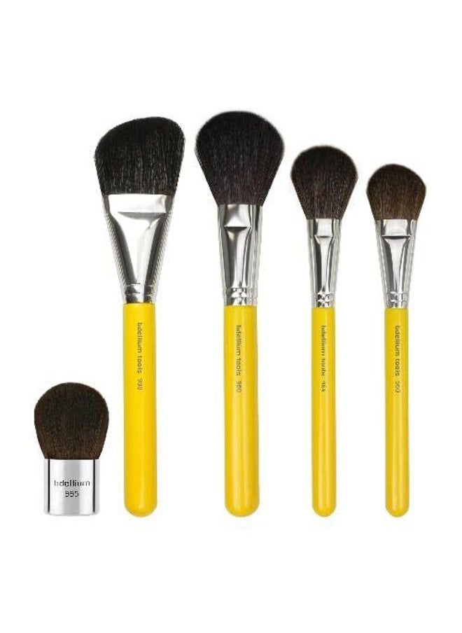 Bdellium Tools Bdellium Tools Professional Makeup Brush Studio Series - Luxury 24pc. Brush Set with Roll-Up Pouch  - Image 3