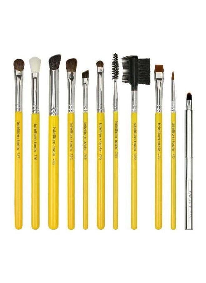 Bdellium Tools Bdellium Tools Professional Makeup Brush Studio Series - Luxury 24pc. Brush Set with Roll-Up Pouch  - Image 5