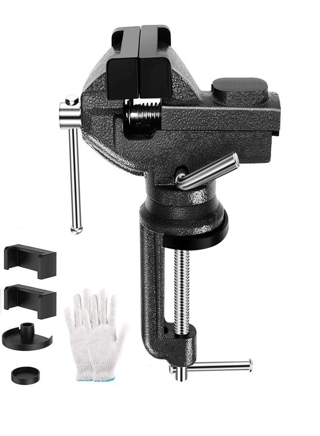 MYTEC Home Vise Clamp-On Vise，2.5" black - Image 2