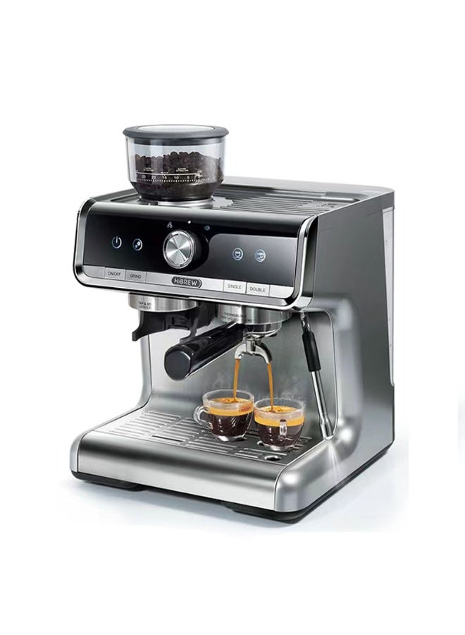 HiBREW Semi-automatic Espresso Coffee , Barista Pro Bean to Espresso,Cafetera Commercial Level Coffee Machine with Full Kit for Cafe Hotel Restaurant H7 - Image 2