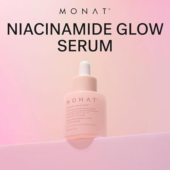 MONAT Barrier Booster™ Niacinamide Glow Serum – Lightweight, Fragrance-Free Face Serum - Hydrate, Strengthen, & Boost Skin Barrier – Layer-Ready Formula for Smooth, Glass-Skin Finish – 30 ml / 1 fl oz - Image 4