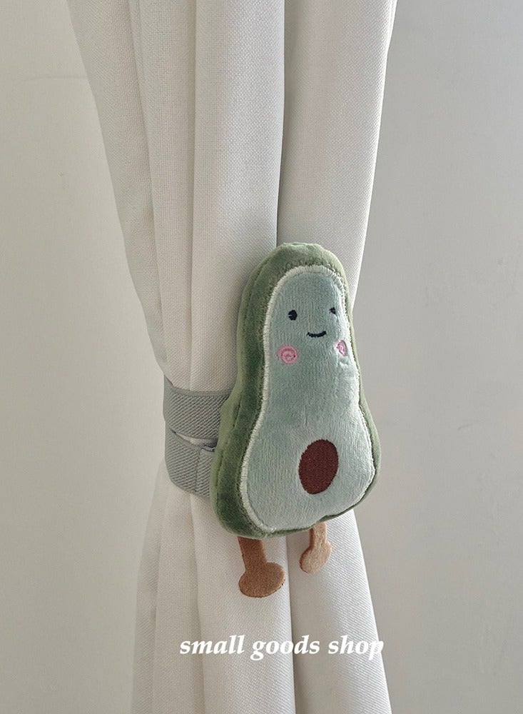 Children's Cartoon Cute Style Curtain Strap With Modern Minimalist Style Bedroom Curtain Buckle（1 Pair）