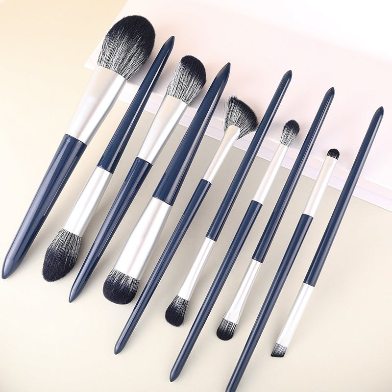 Makeup Brush suit Green Sea Tide Eyeshatch Brush Foundation Powder Brush Makeup Brush Beauty Set Brush Full Set of Beauty Tools - Image 1