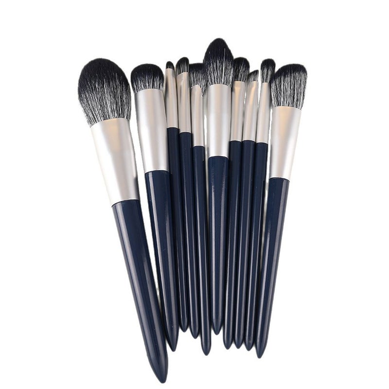 Makeup Brush suit Green Sea Tide Eyeshatch Brush Foundation Powder Brush Makeup Brush Beauty Set Brush Full Set of Beauty Tools - Image 5