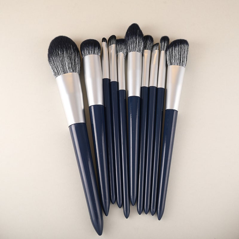 Makeup Brush suit Green Sea Tide Eyeshatch Brush Foundation Powder Brush Makeup Brush Beauty Set Brush Full Set of Beauty Tools - Image 4