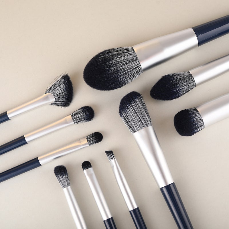Makeup Brush suit Green Sea Tide Eyeshatch Brush Foundation Powder Brush Makeup Brush Beauty Set Brush Full Set of Beauty Tools - Image 2