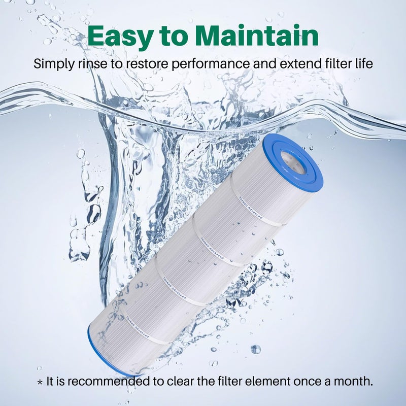 TOREAD CCP420 Pool Filter Replaces Pentair Clean and Clear Plus 420, PCC105-PAK4, Ultral-A6, Unicel C-7471, R173576, Filbur FC-1977, 817-0106, 178584, 570-0425, 4X105 sq. ft. Cartridge, L x OD: 26"x7" - Image 5