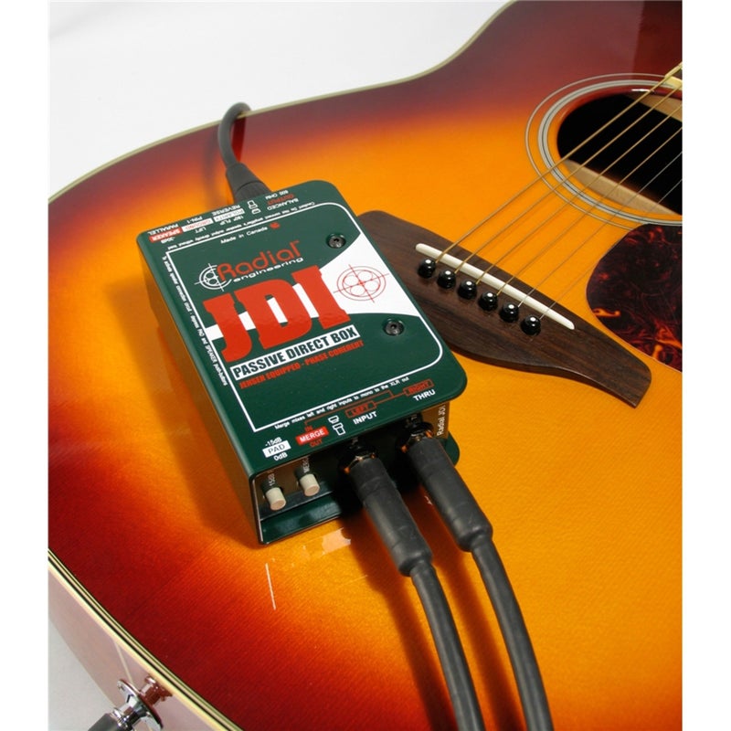 Radial Engineering راديال إنجينيرينغ R8001010JDI صندوق مباشر سلبي أحادي القناة مع محول جنسن - Image 4