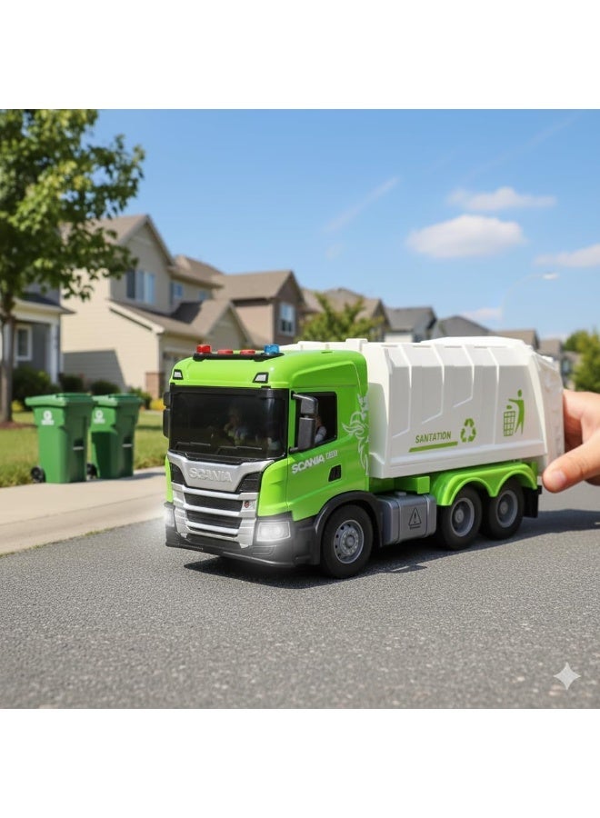 The Toys Home Licensed Scania Garbage Truck Toy - Image 2