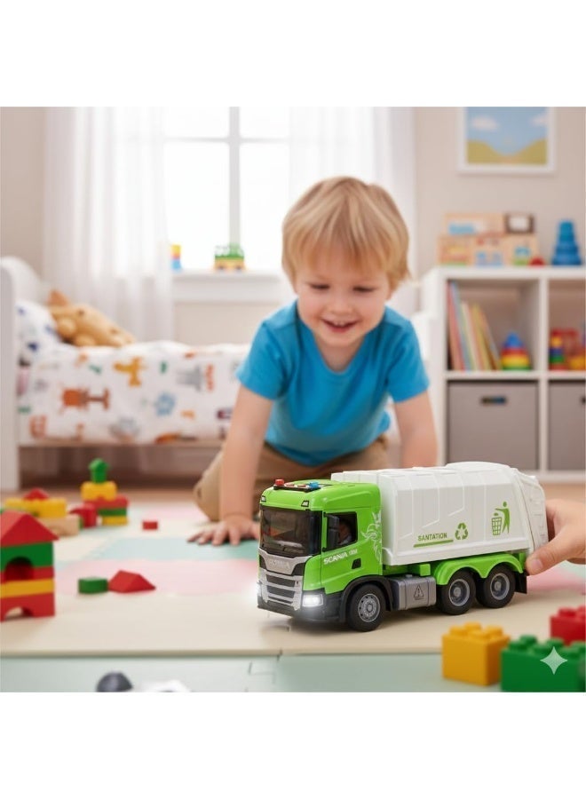 The Toys Home Licensed Scania Garbage Truck Toy - Image 4