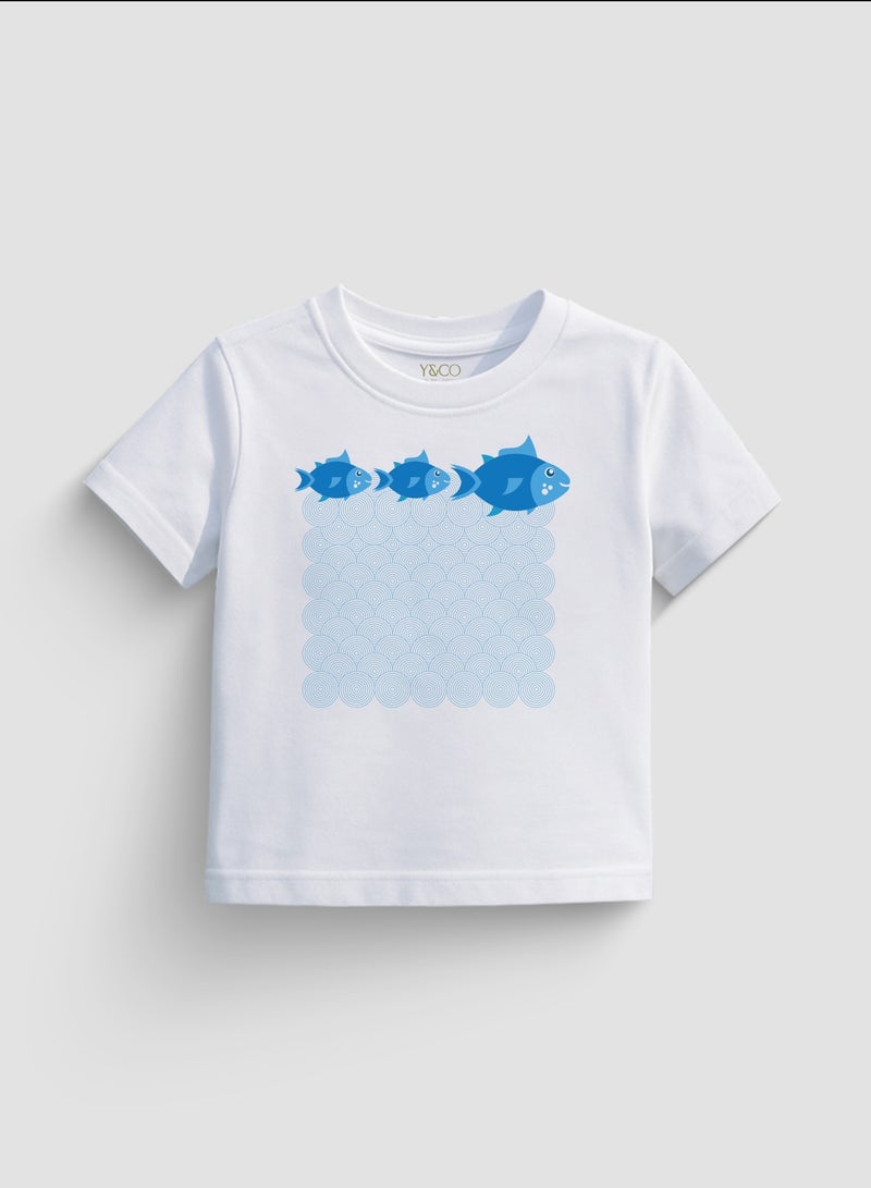 Y&CO Three Fish T-Shirt - Image 1