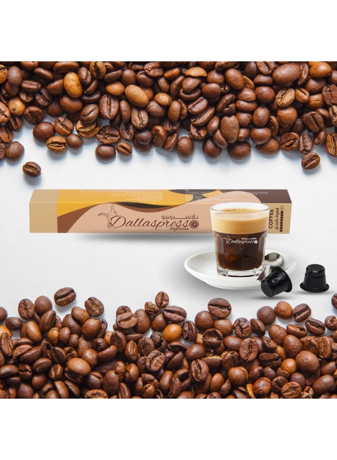 Dallaspresso Hazelnut Coffee Capsules Pack of 12 – Nespresso Compatible, Finest Arabica Roasted Beans - Image 3