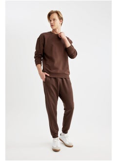 DeFacto Man Boxy Fit Crew Neck Long Sleeve Knitted Sweat Shirt  - Image 2