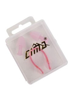 Generic Soft Silicone Waterproof Swimming Nose And Ear Ear Plugs + Box, Pink  - Image 2