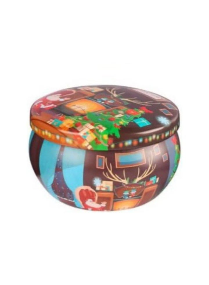 شمعة معطرة لعيد الميلاد، هدايا عيد الميلاد، 2.5 أونصة، شموع عيد الميلاد، شموع شمع الصويا، مجموعة عيد الميلاد المعطرة، شموع معطرة هدايا صغيرة للنساء والرجال والأصدقاء