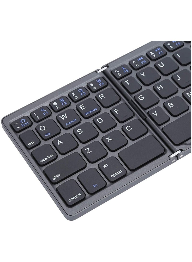 ELTRAZONE Portable USB Charging Wireless Foldable Keyboard, 560 Hours Standby Time Foldable Keyboard, Lightweight for Travel  - Image 4