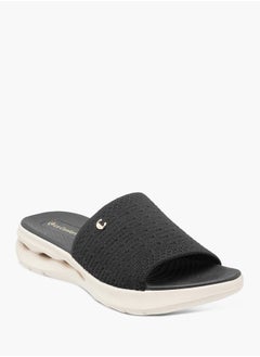 Le Confort Womens Textured Slide Sandals With Slip-On Closure  - Image 1