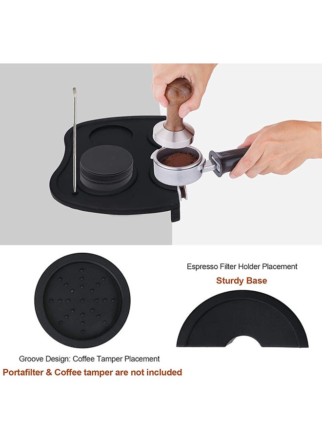 SKY-TOUCH SKY-TOUCH Espresso Coffee Tamper Mat, Silicone Espresso Hand Tampers Non-Slip Coffee Machine Accessories for Home, Kitchen, Office, Bar, Store, Coffee Shop  - Image 2