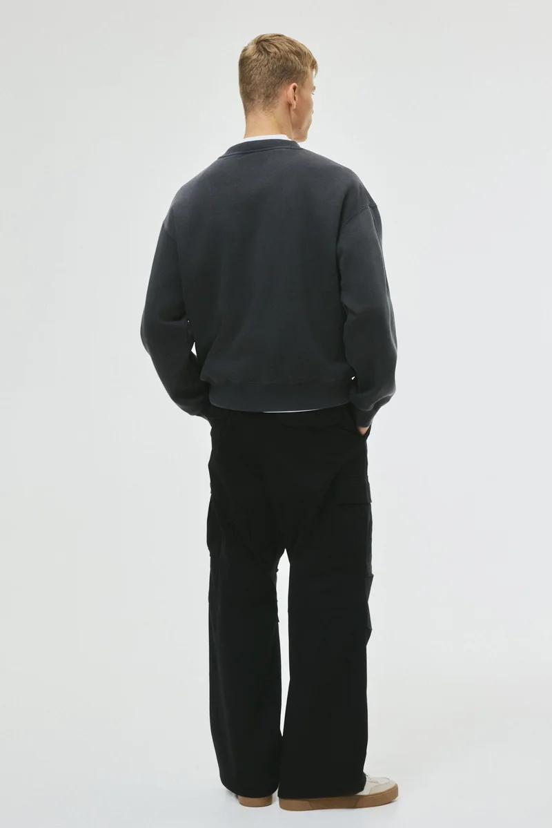 H&M  Loose Fit Printed sweatshirt for Men | Best Price UAE