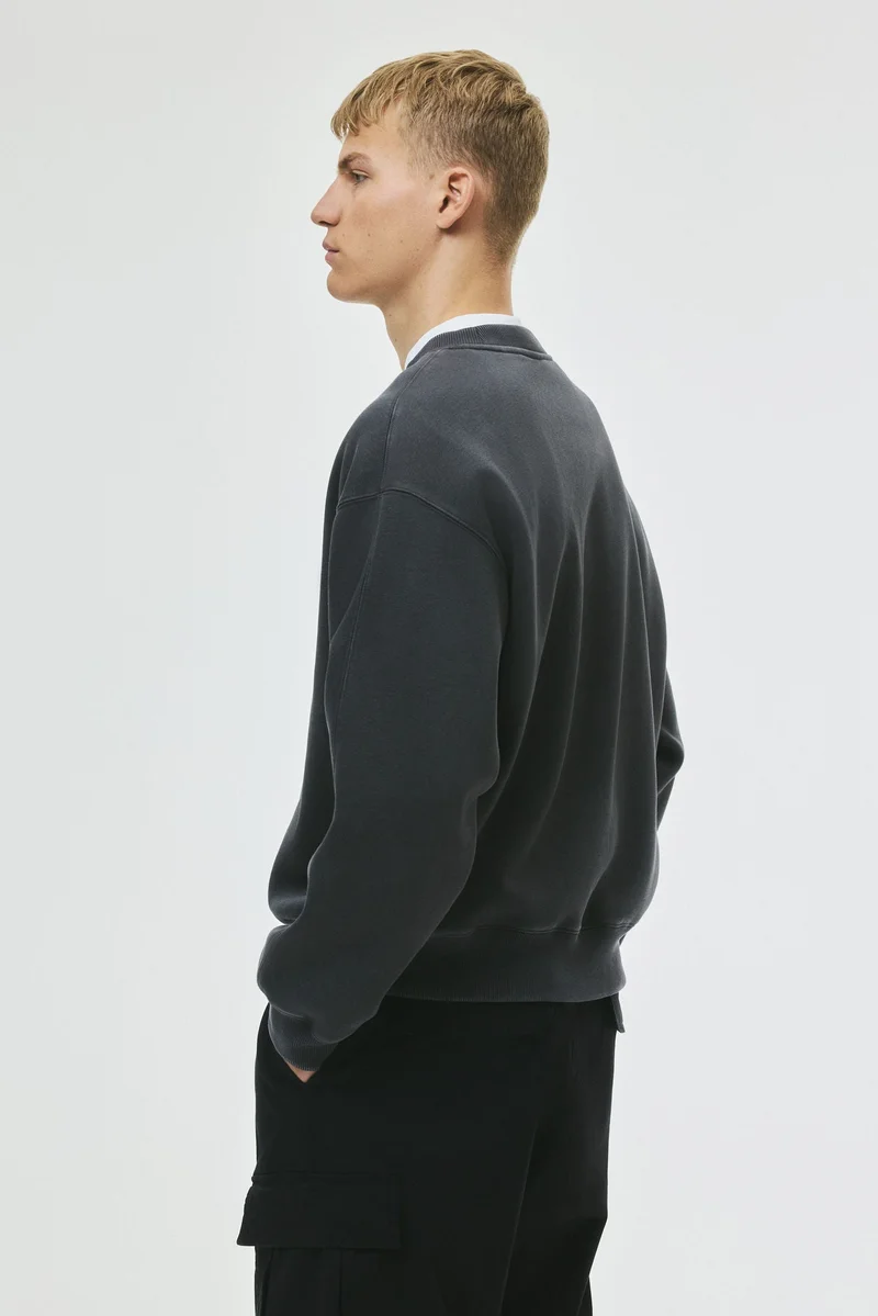 H&M  Loose Fit Printed sweatshirt for Men | Best Price UAE