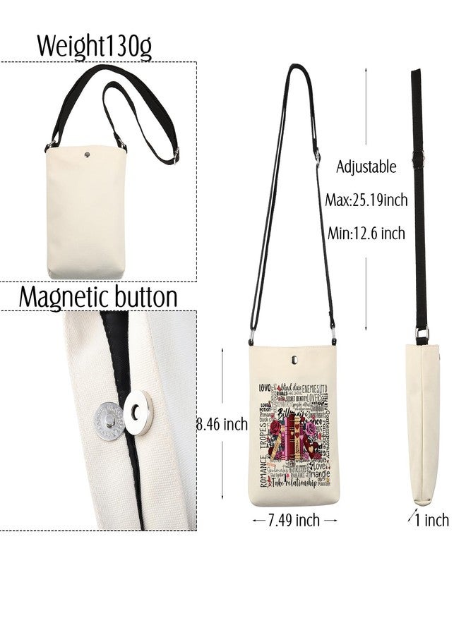 BNQL Dark Romance Book Crossbody Bag Dark Romance Gifts Romance Book Gifts Romance Reader Gifts Smut Bookish Gift Sling Bag - Image 3