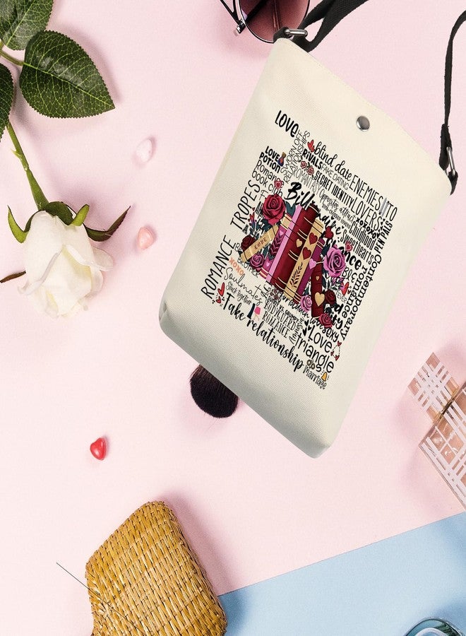 BNQL Dark Romance Book Crossbody Bag Dark Romance Gifts Romance Book Gifts Romance Reader Gifts Smut Bookish Gift Sling Bag - Image 2