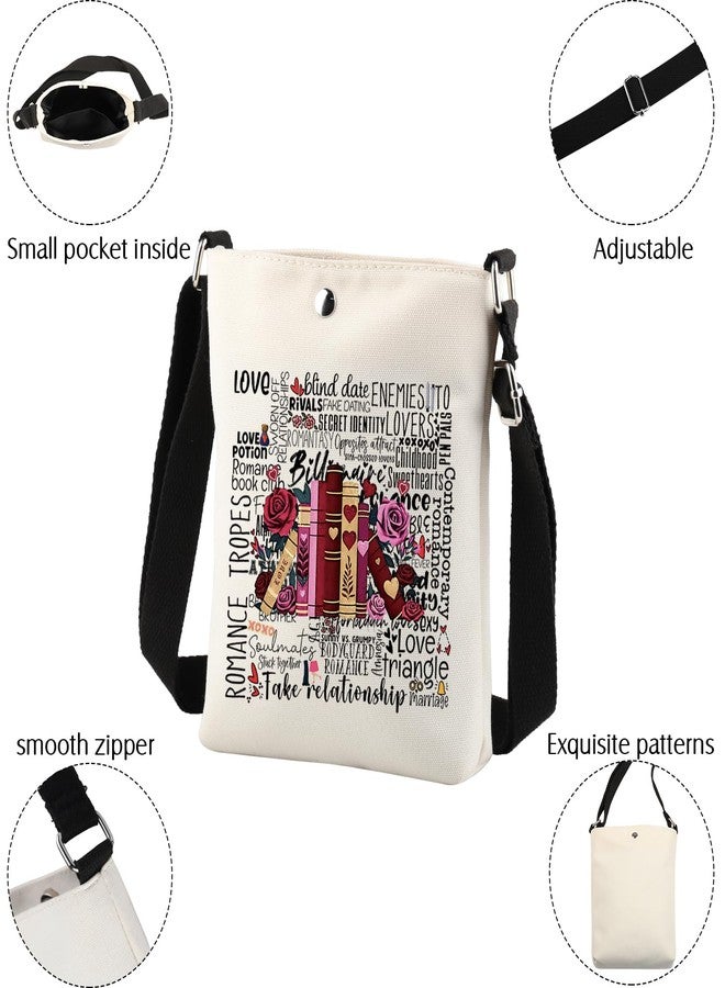BNQL Dark Romance Book Crossbody Bag Dark Romance Gifts Romance Book Gifts Romance Reader Gifts Smut Bookish Gift Sling Bag - Image 5