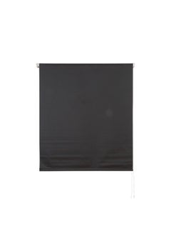 SUNFREE Chain Rolling High Quality Polyester Easy to Install Blackout Blind Black 90 x 180 cm 048001 