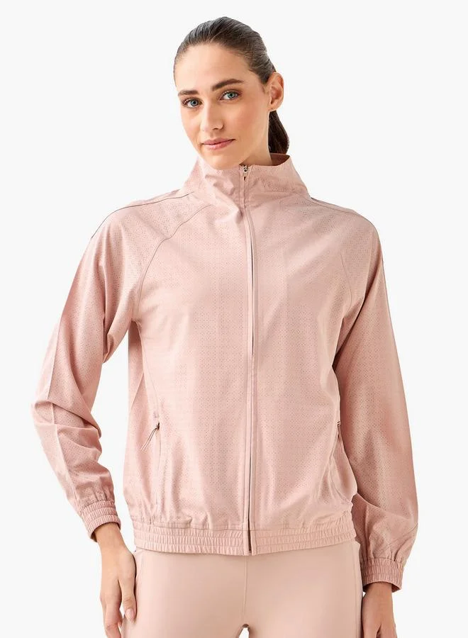 Splash Active Women 2 Way Stretch Perforated Jacket
