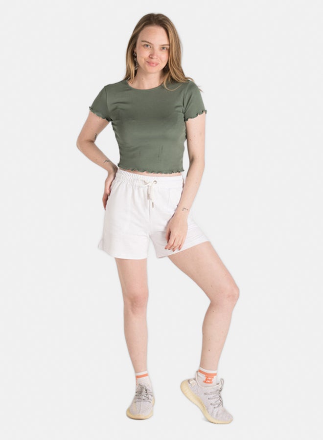 Marco Bergamo ELASTIC WAIST PLAIN SHORT  - Image 3
