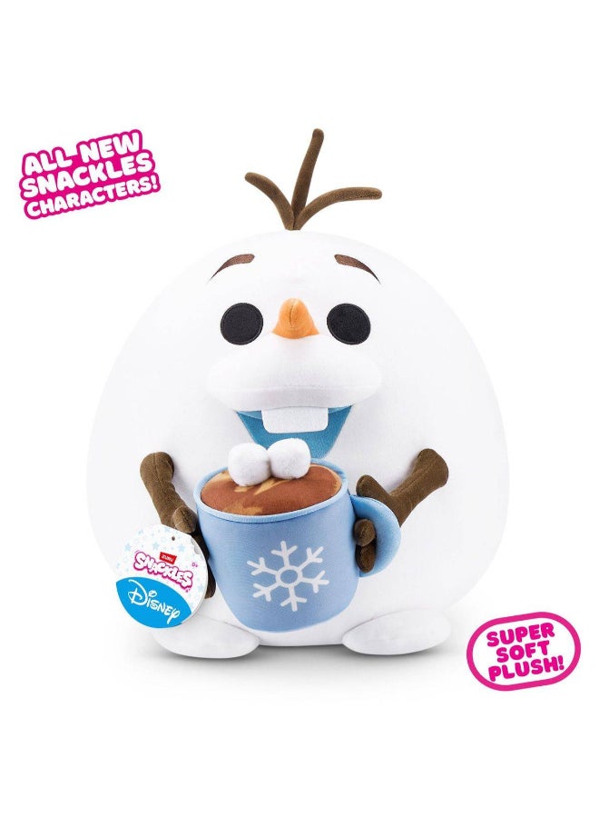 SNACKLES لعبة دمى ناعمة أولاف من سلسلة ديزني المجمدة 1 مع الشوكولاتة الساخنة (35.56 سم) - Image 2