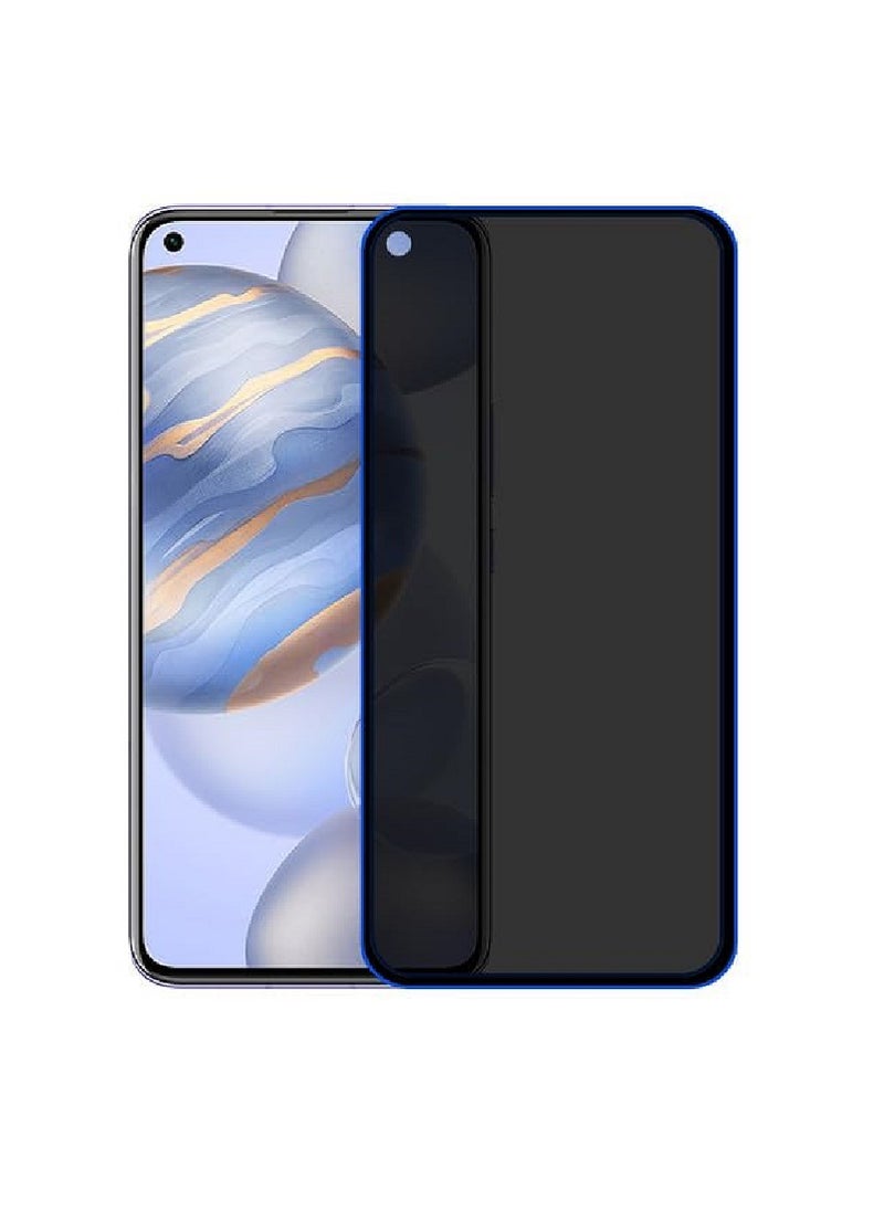 Super Tempered Glass Screen Protector Anti-Spy Privacy Designed For Honor 30 Full Glue Edge to Edge Full Screen Coverage And Bubble Free - Image 1