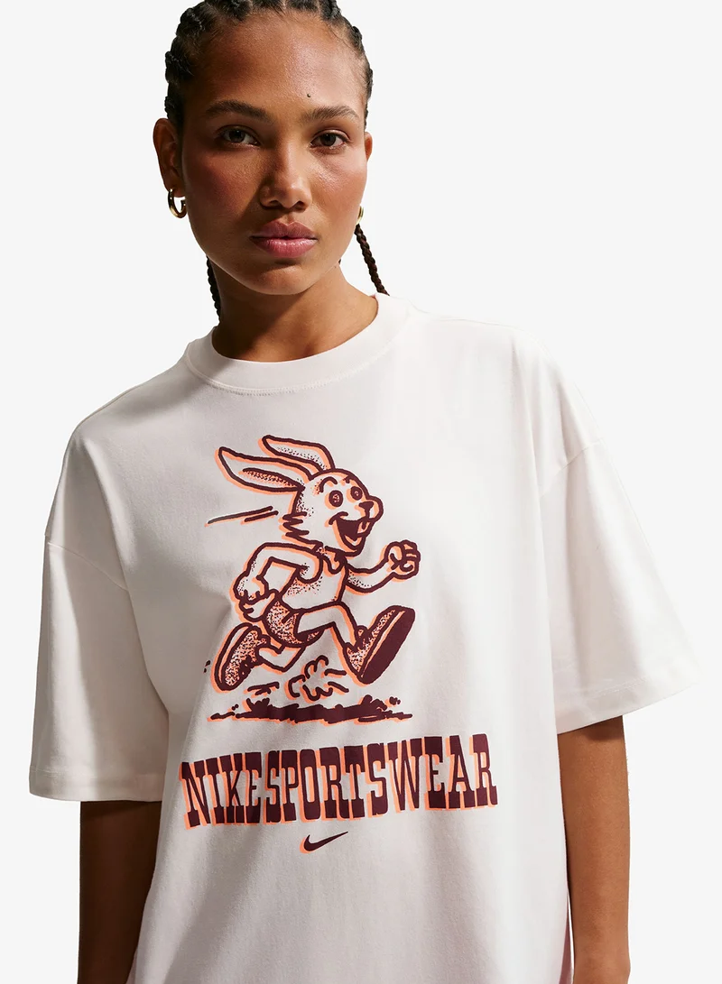 Nike  Nsw Classic Oversized Oc10 T-Shirt for Women | Best Price UAE