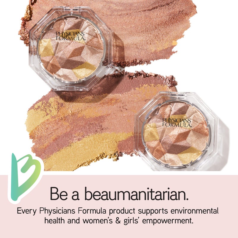 Physicians Formula Mineral Wear Diamond Dust, Vitamin E Mineral Weightless Powder and Serum Hybrid, Warm Radiant Finish, Vegan, Talc-Free, Cruelty-Free - Luminous Bronzer - Image 3